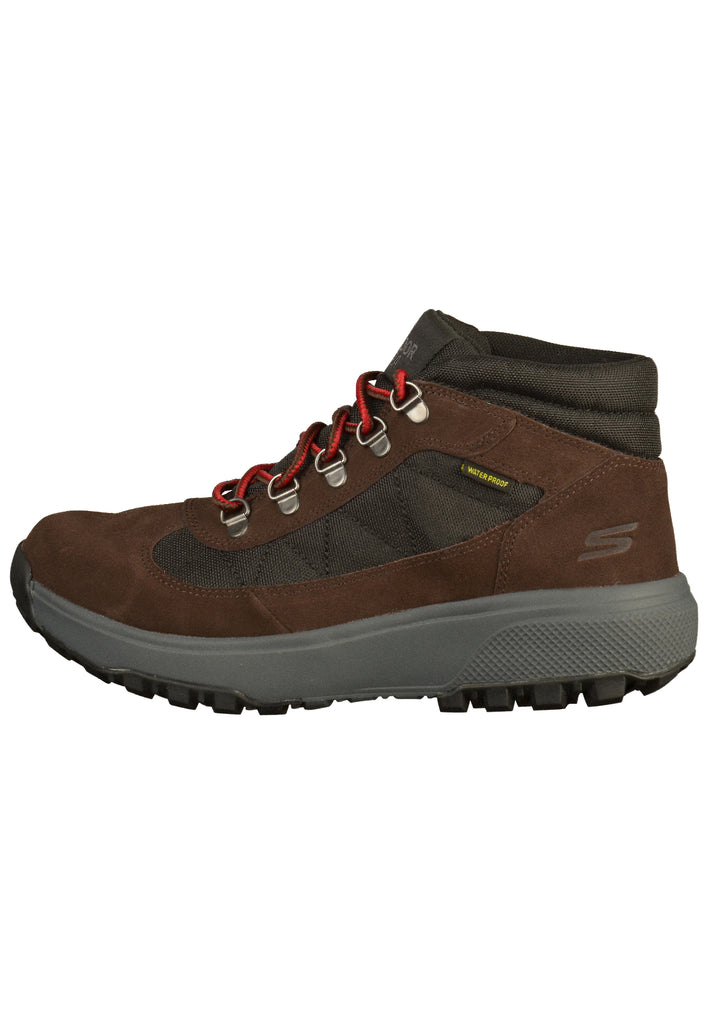 Skechers Sneaker Leder/Textil Braun - surf4shoes