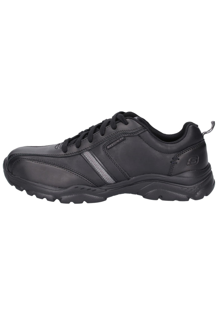 Skechers Halbschuhe Lederimitat Schwarz - surf4shoes