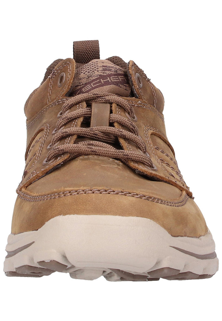 Skechers Sneaker Leder/Textil Braun - surf4shoes