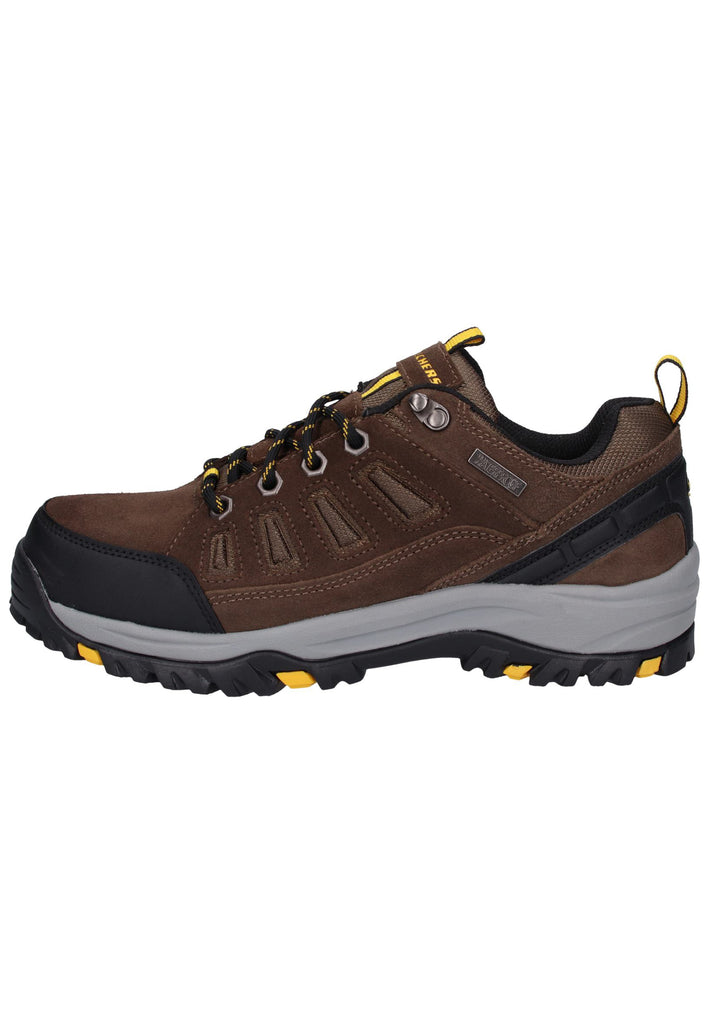 Skechers Halbschuhe Leder/Textil Khaki - surf4shoes