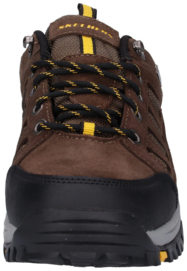 Skechers Halbschuhe Leder/Textil Khaki - surf4shoes