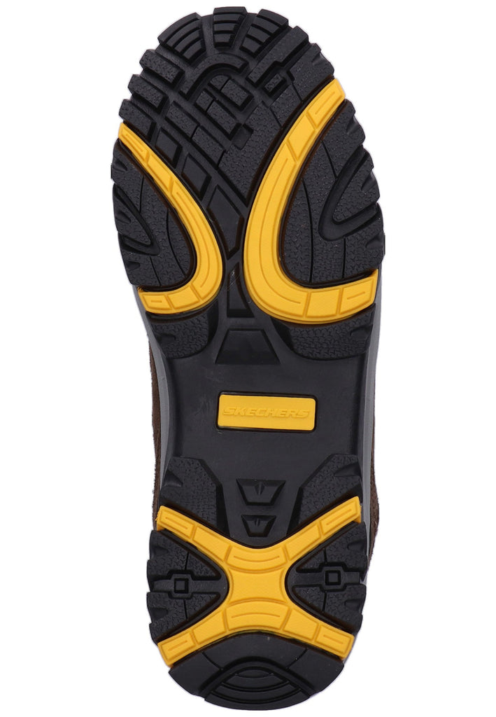 Skechers Halbschuhe Leder/Textil Khaki - surf4shoes