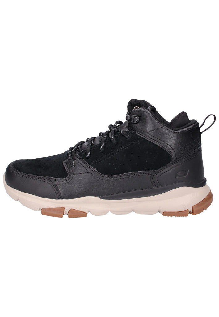 Skechers Sneaker Leder/Textil Schwarz - surf4shoes