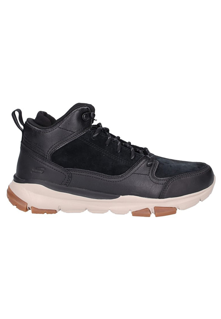 Skechers Sneaker Leder/Textil Schwarz - surf4shoes