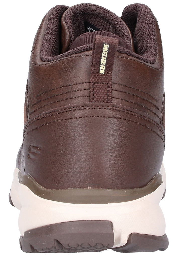 Skechers Sneaker Leder/Textil Braun - surf4shoes