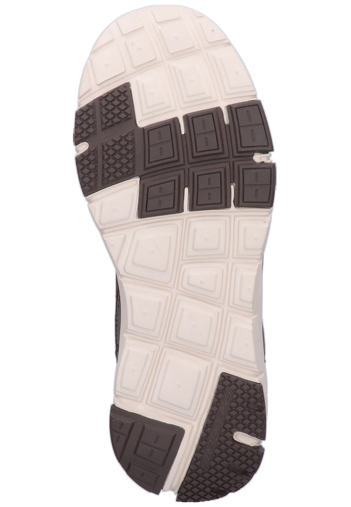 Skechers Sneaker Leder/Textil Braun - surf4shoes