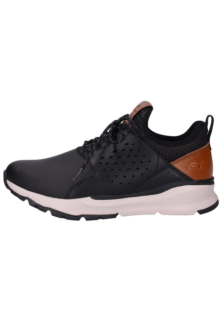 Skechers Sneaker Leder/Textil Schwarz - surf4shoes