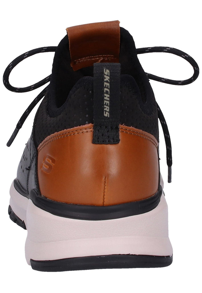 Skechers Sneaker Leder/Textil Schwarz - surf4shoes