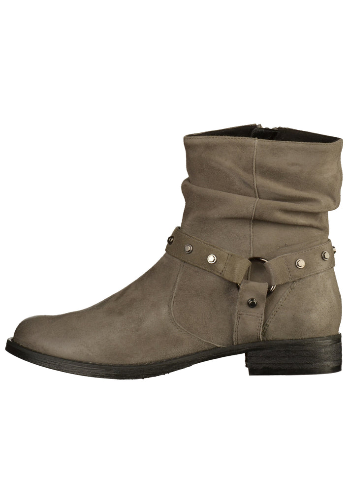 SPM Stiefelette Leder Grau - surf4shoes