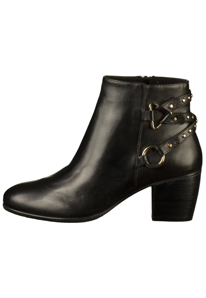 SPM Stiefelette Leder Schwarz - surf4shoes