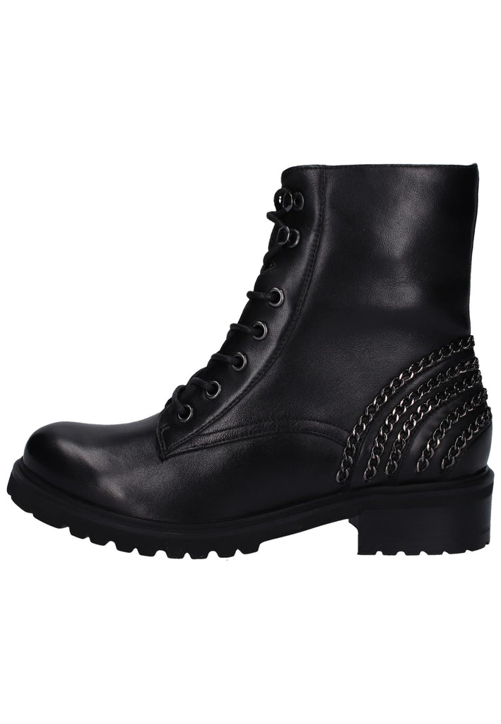 SPM Stiefelette Glattleder Schwarz - surf4shoes
