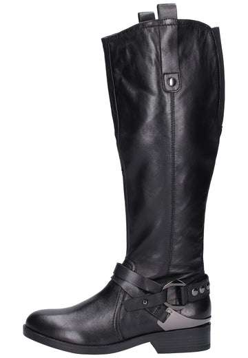 SPM Stiefel Leder Schwarz - surf4shoes