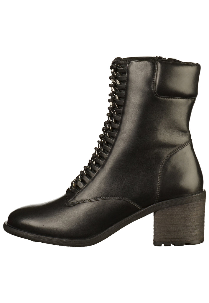 SPM Stiefelette Leder Schwarz - surf4shoes