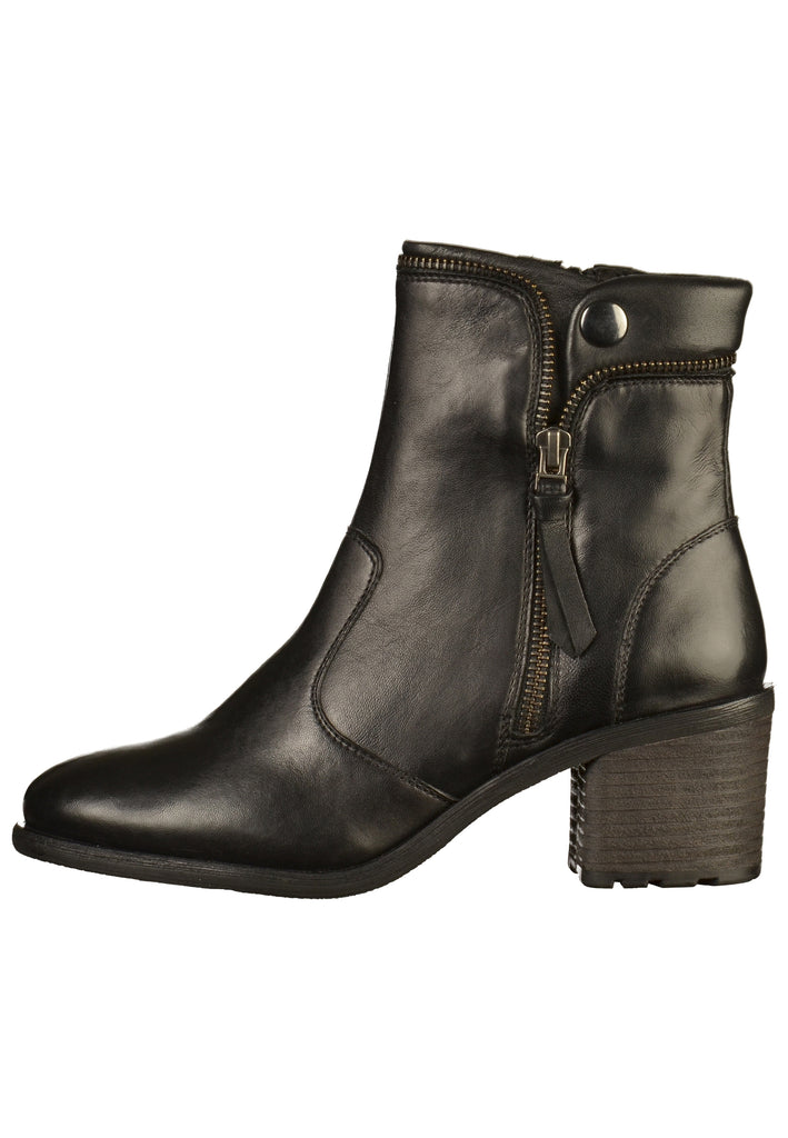 SPM Stiefelette Leder Schwarz - surf4shoes