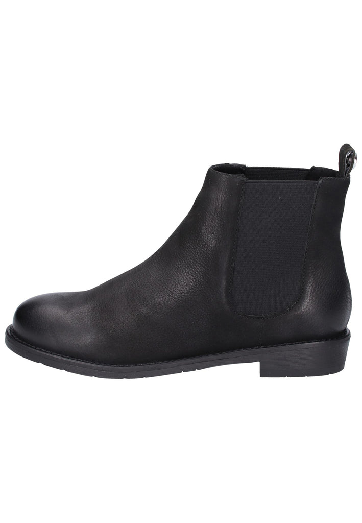 SPM Stiefelette Leder/Textil Schwarz - surf4shoes
