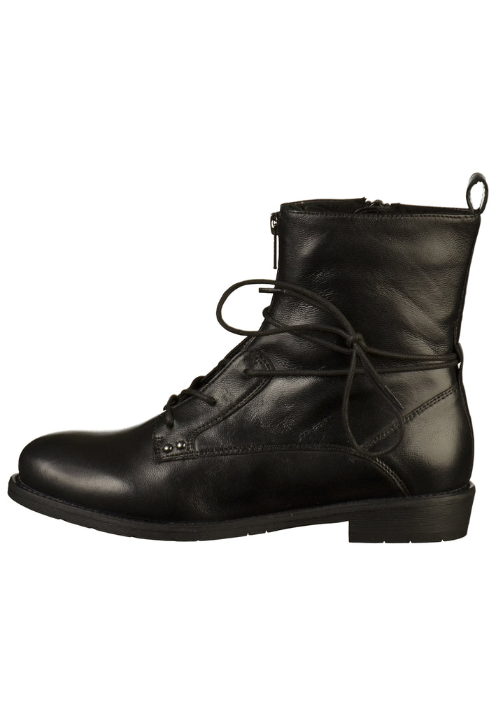 SPM Stiefelette Leder Schwarz - surf4shoes
