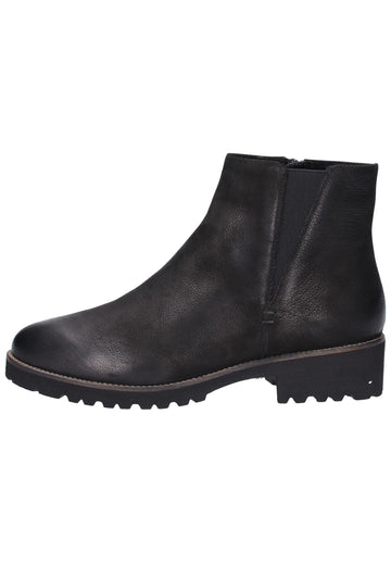 SPM Stiefelette Leder/Textil Schwarz - surf4shoes