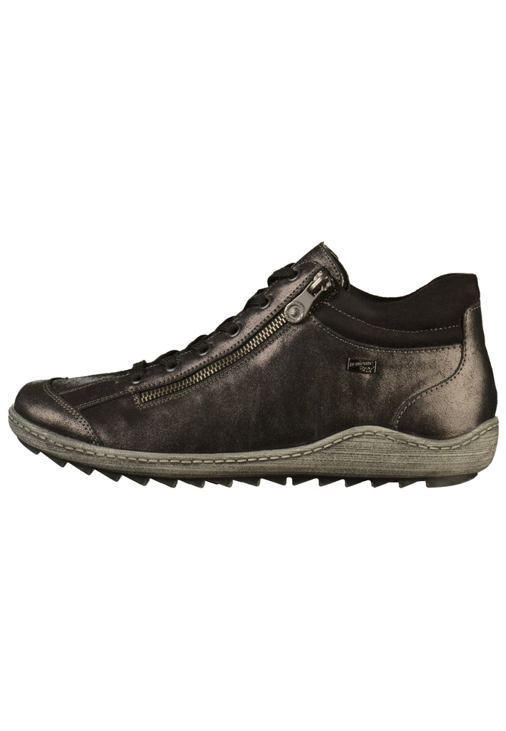 Remonte Halbschuhe Leder Grau - surf4shoes