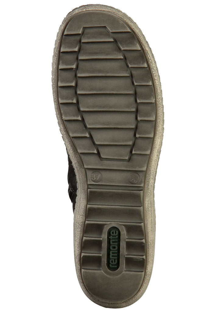 Remonte Stiefelette Leder/Synthetik Schwarz - surf4shoes