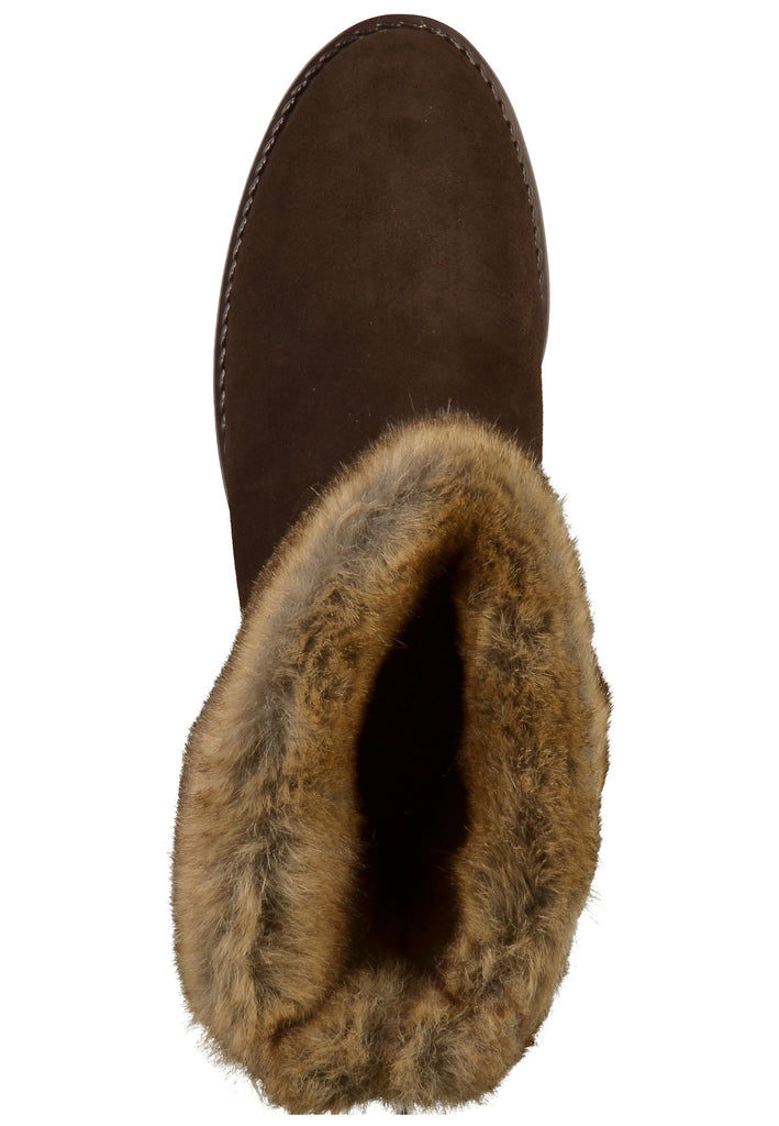 ara Stiefelette Veloursleder Braun - surf4shoes