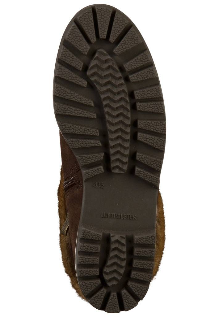 ara Stiefelette Veloursleder Braun - surf4shoes