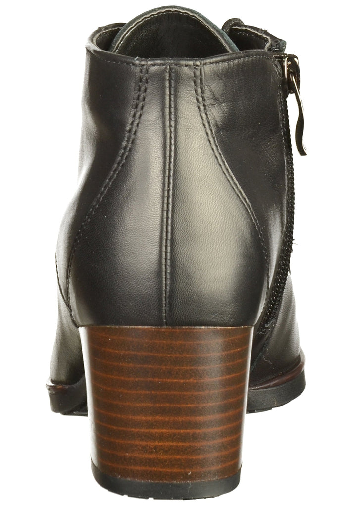 ara Stiefelette Leder Schwarz - surf4shoes