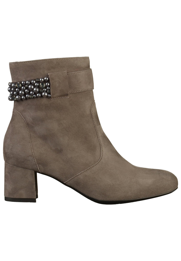 ara Stiefelette Leder Taupe - surf4shoes