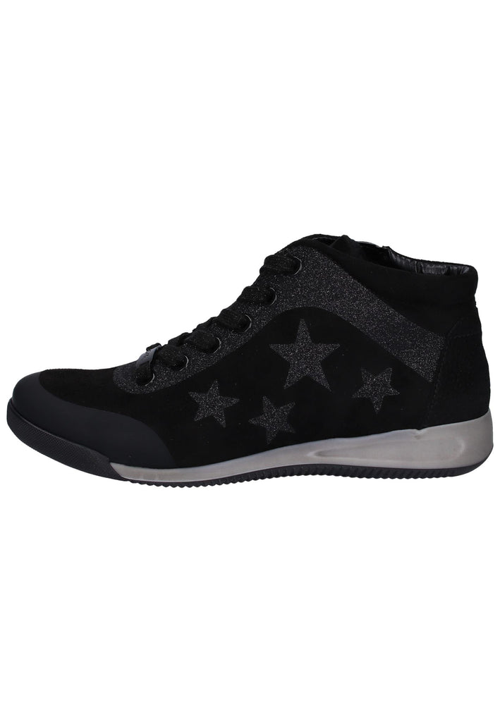 ara Sneaker Lederimitat Schwarz - surf4shoes