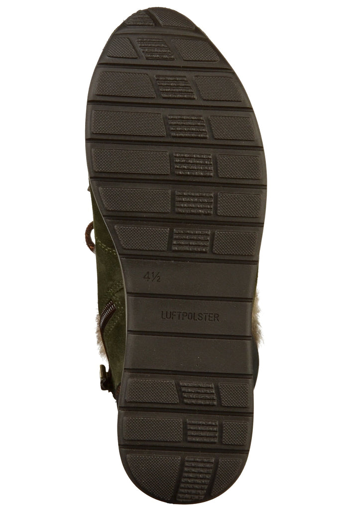 ara Stiefelette Leder Oliv - surf4shoes