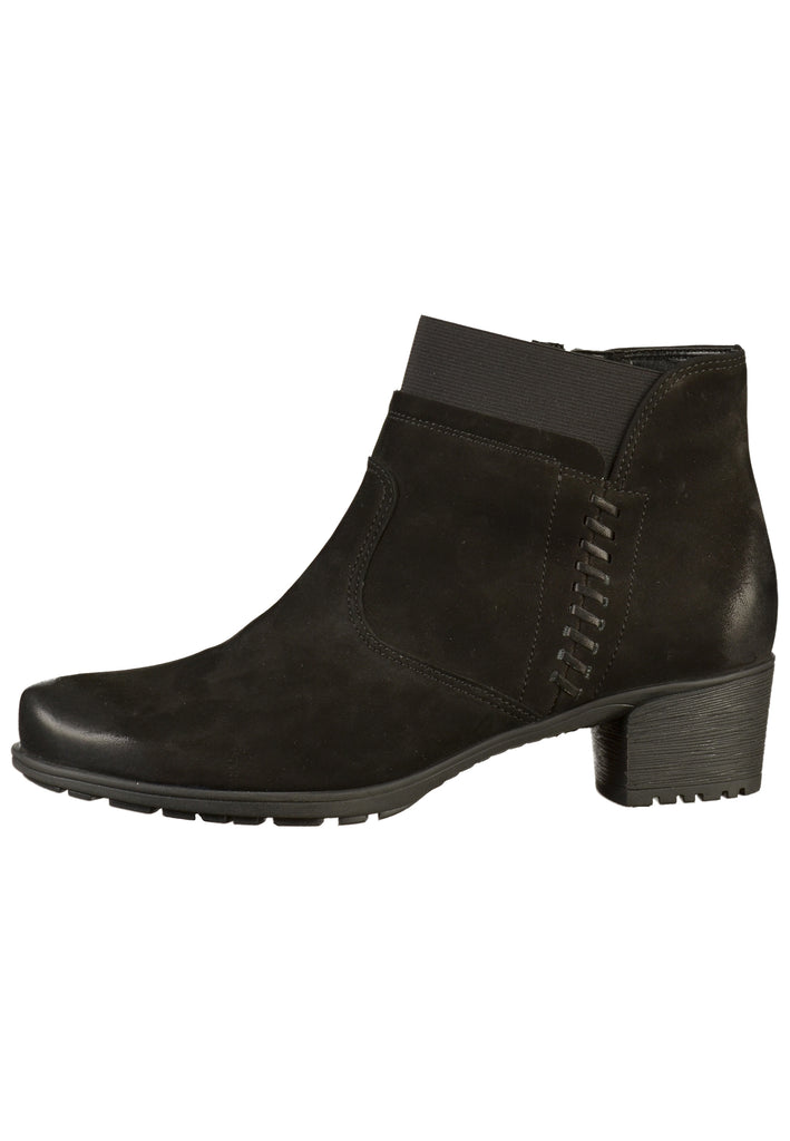 ara Stiefelette Leder Schwarz - surf4shoes