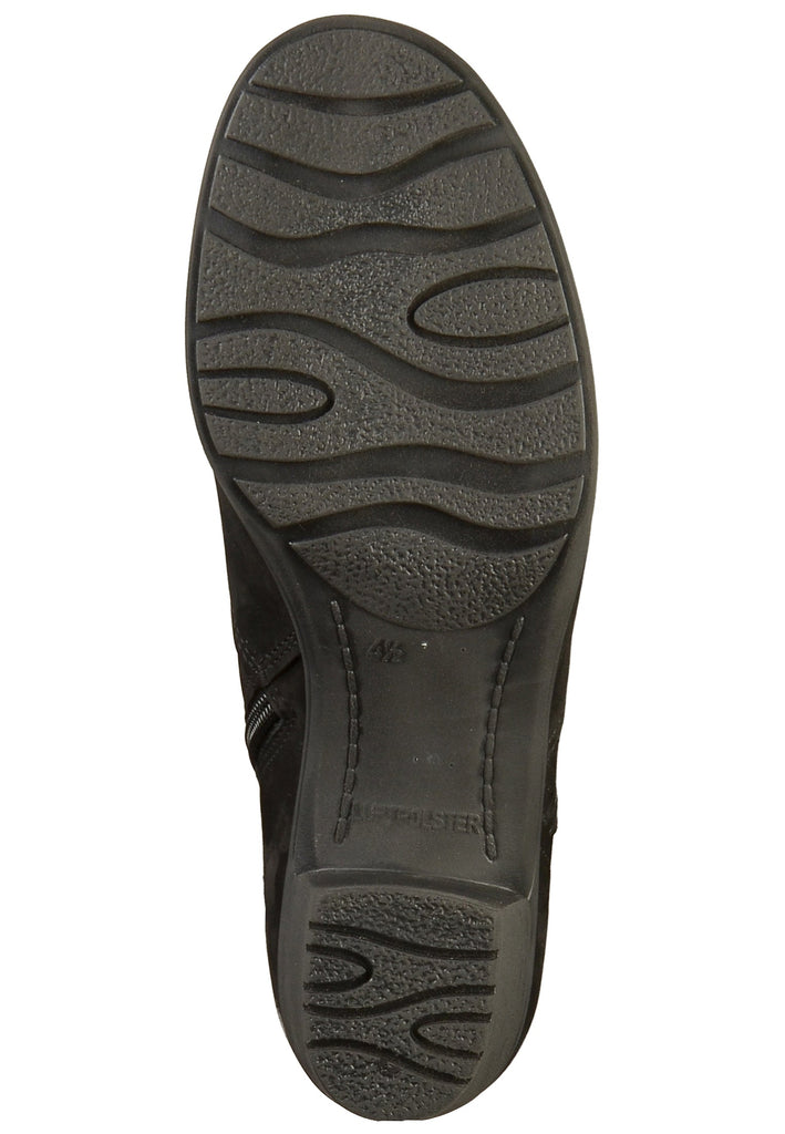 ara Stiefelette Leder Schwarz - surf4shoes