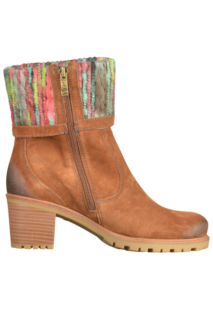 ara Stiefelette Veloursleder Braun - surf4shoes