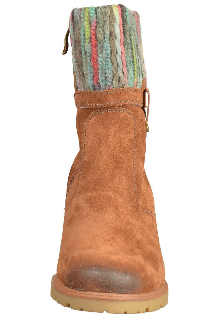 ara Stiefelette Veloursleder Braun - surf4shoes