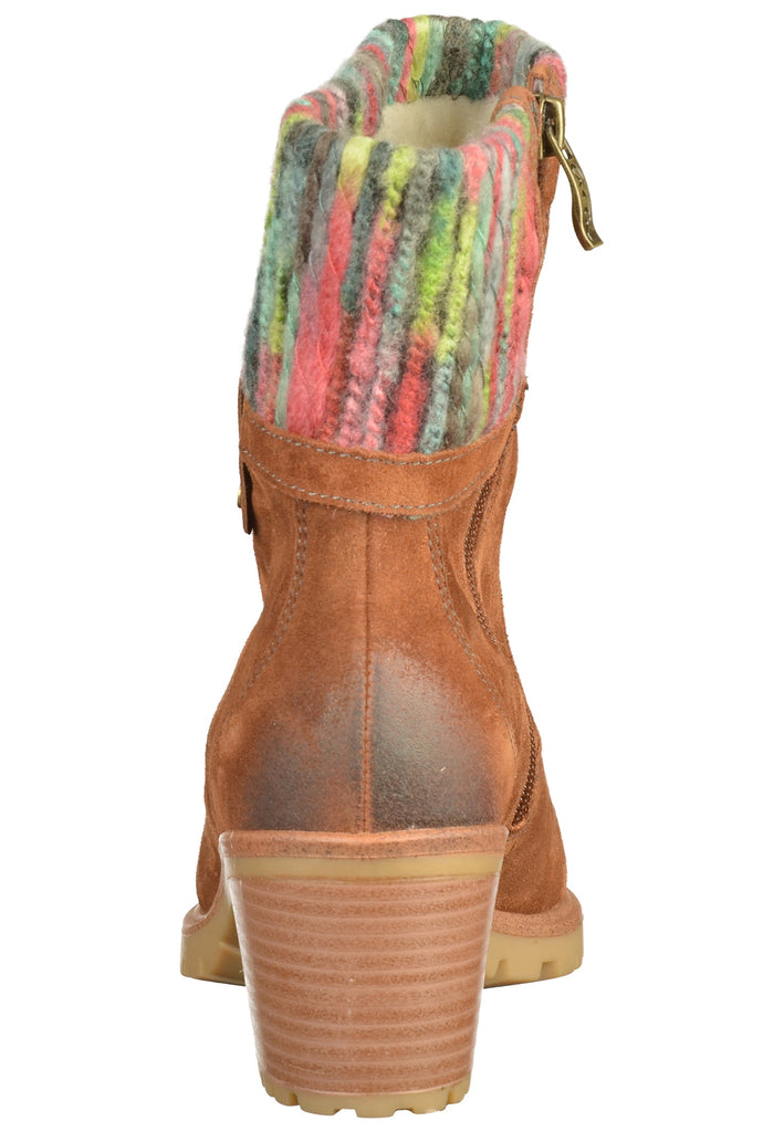 ara Stiefelette Veloursleder Braun - surf4shoes