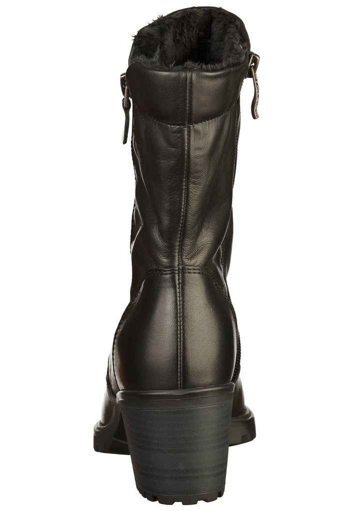 ara Stiefelette Leder Schwarz - surf4shoes