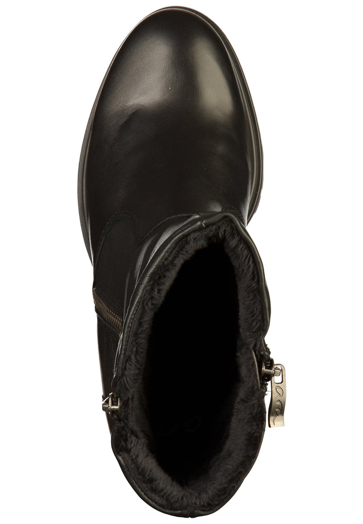 ara Stiefelette Leder Schwarz - surf4shoes