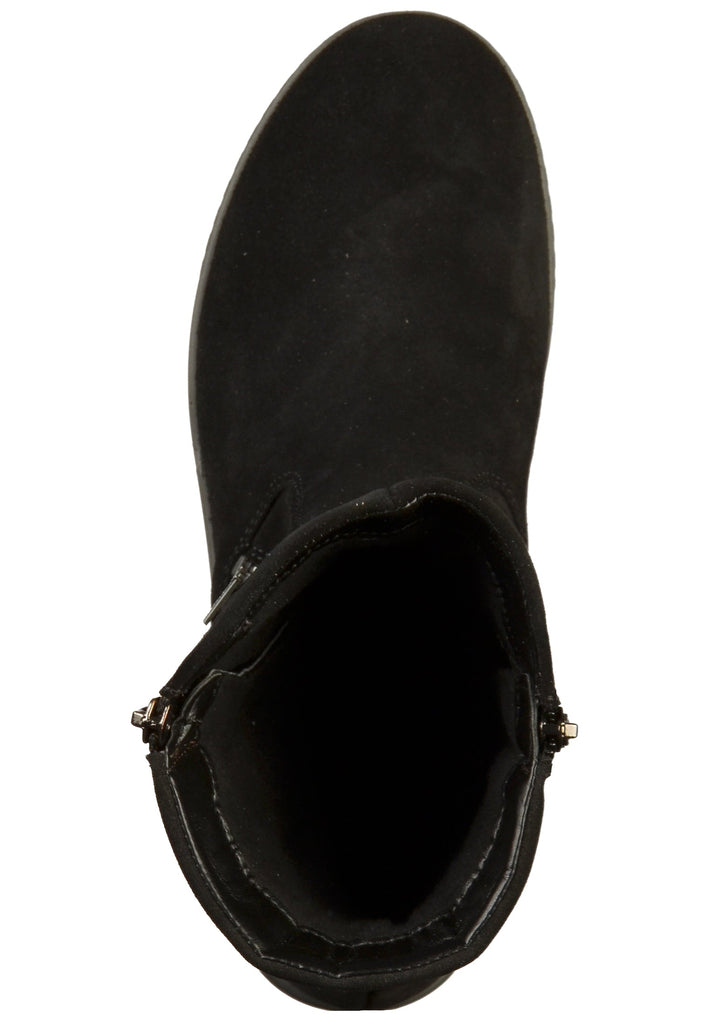 ara Stiefelette Leder Schwarz - surf4shoes