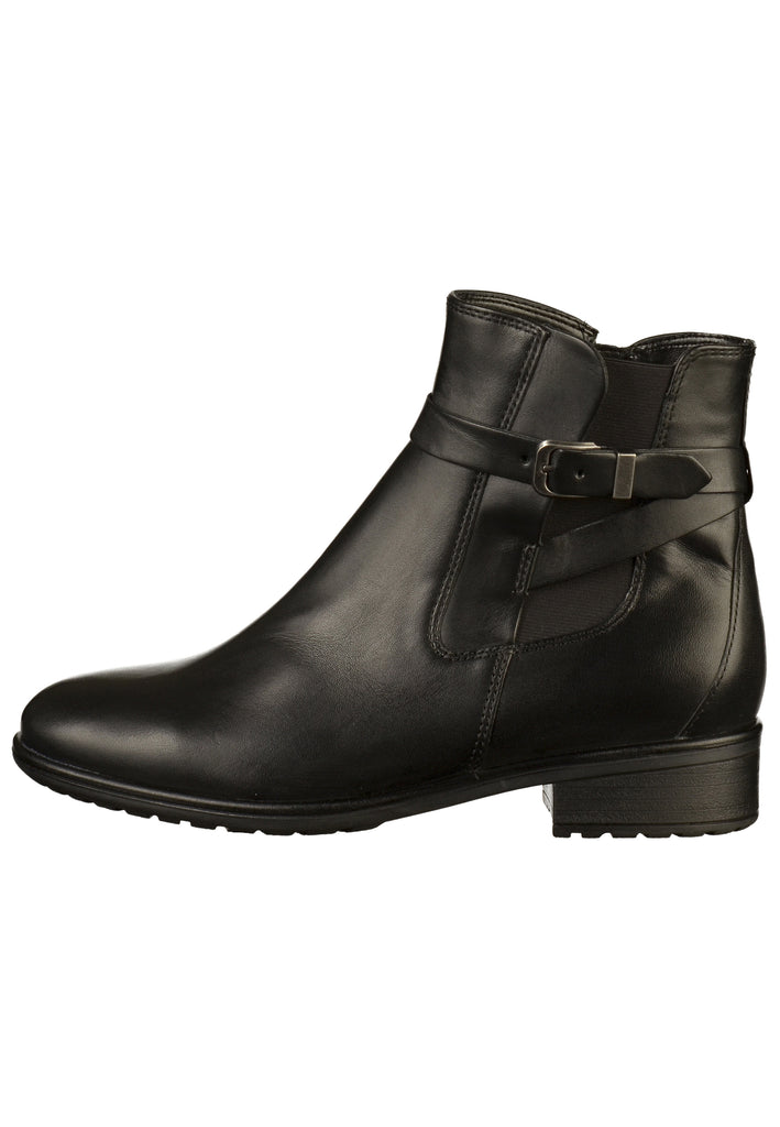 ara Stiefelette Leder Schwarz - surf4shoes