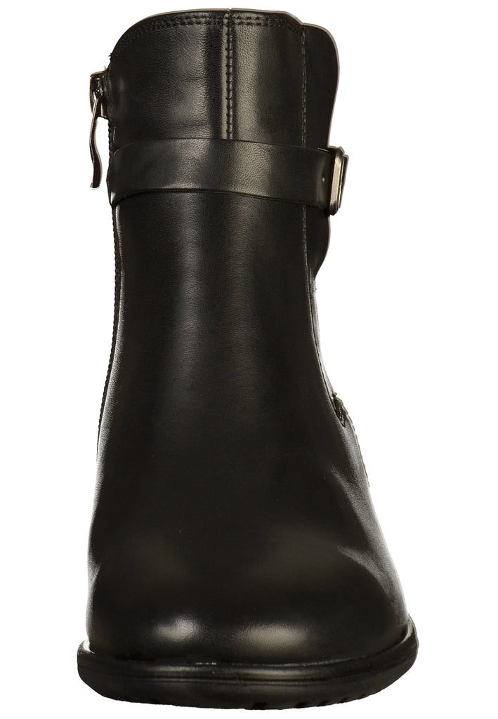 ara Stiefelette Leder Schwarz - surf4shoes