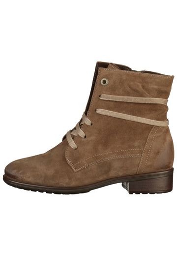 ara Stiefelette Veloursleder Braun - surf4shoes