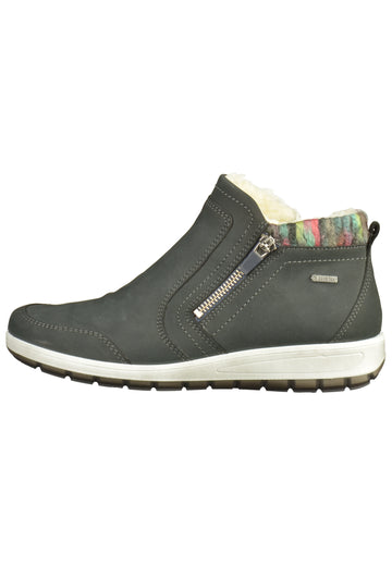 ara Stiefelette Nubukleder Blau - surf4shoes