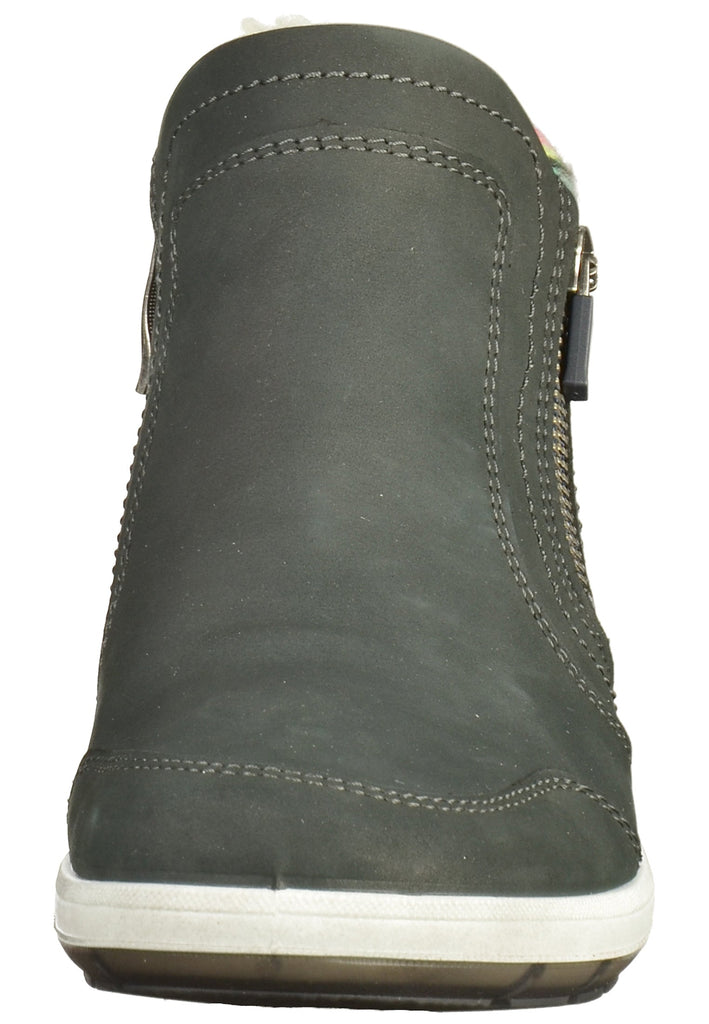 ara Stiefelette Nubukleder Blau - surf4shoes