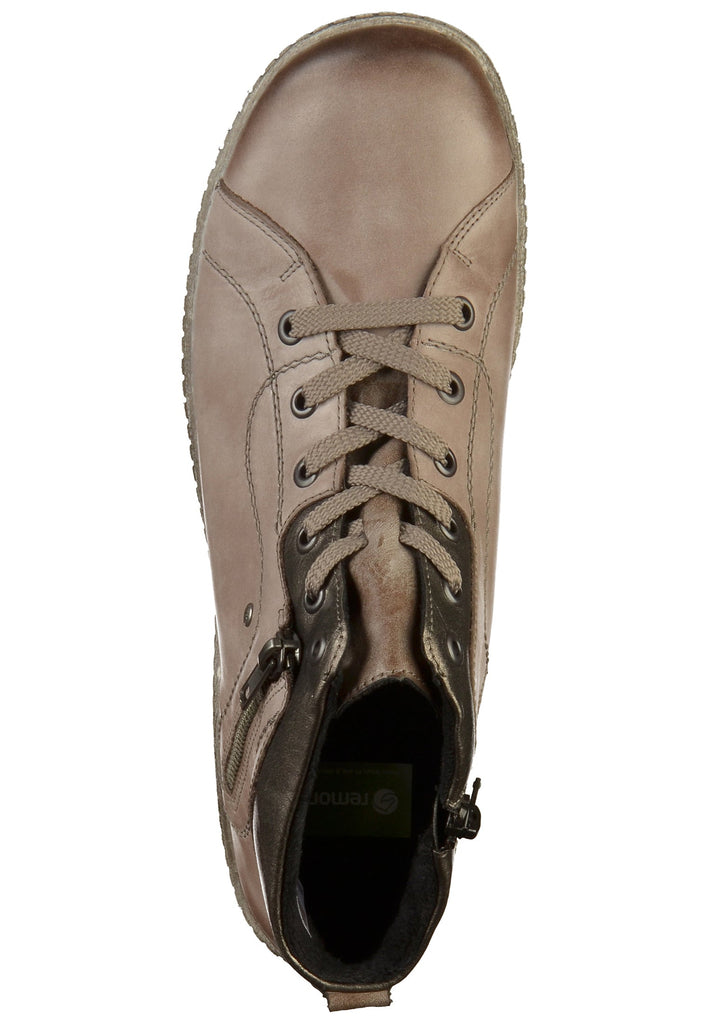 Remonte Stiefelette Leder/Synthetik Grau - surf4shoes