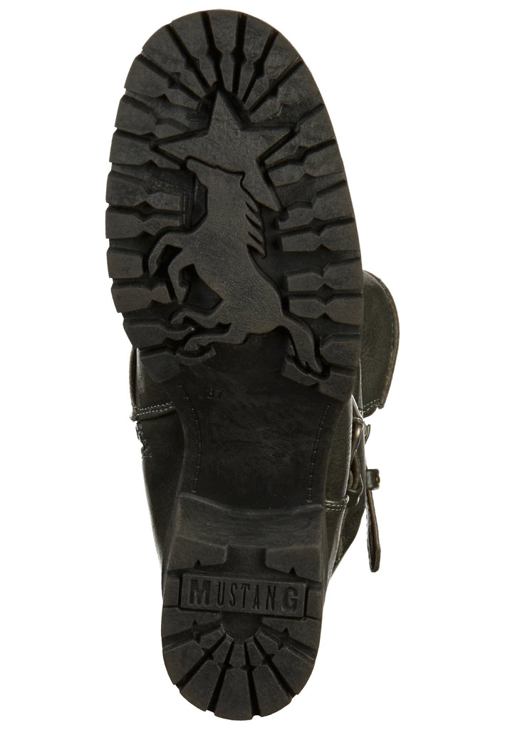 Mustang Stiefel Lederimitat Grau - surf4shoes