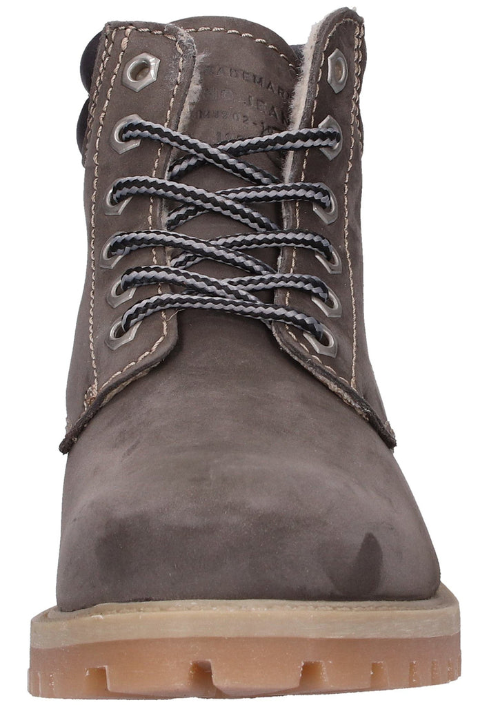 Mustang Stiefelette Leder Dunkelgrau - surf4shoes