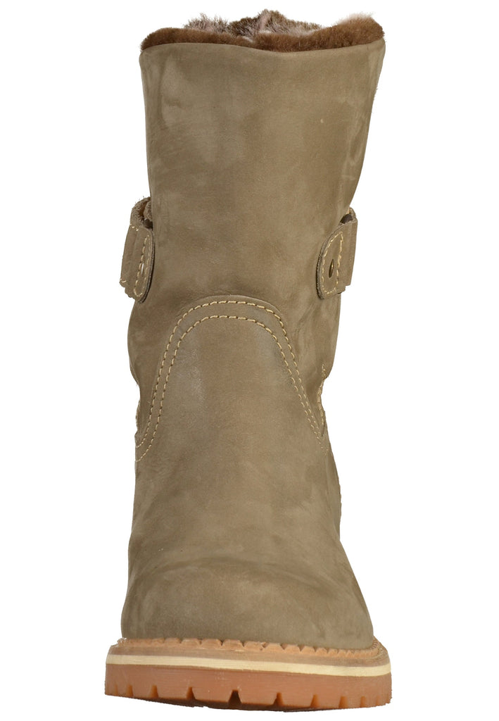 Mustang Stiefelette Leder Taupe - surf4shoes