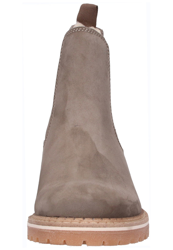 Mustang Stiefelette Leder Taupe - surf4shoes