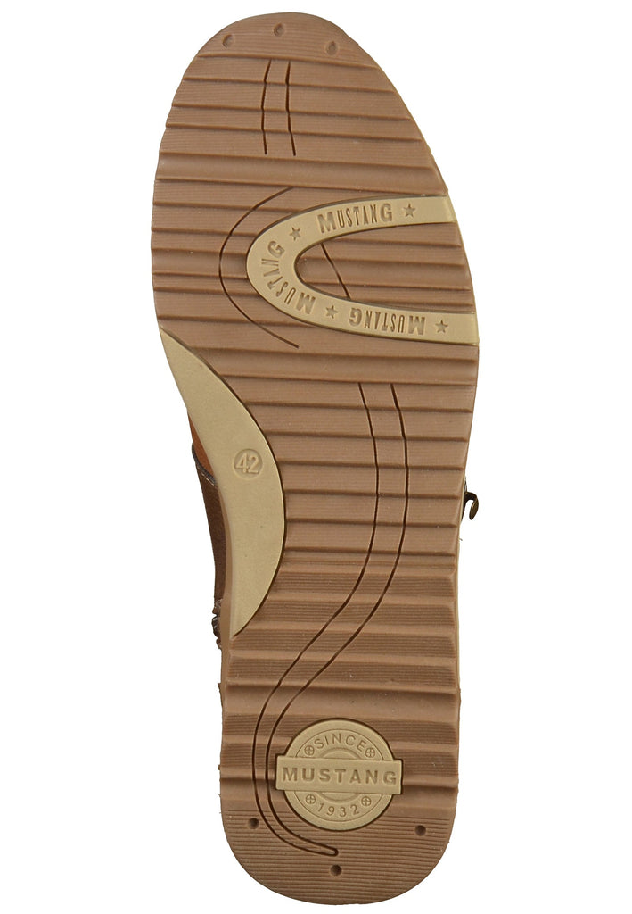Mustang Stiefelette Lederimitat Braun - surf4shoes