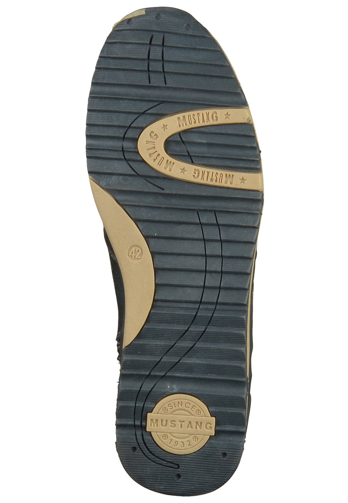 Mustang Stiefelette Lederimitat Blau - surf4shoes