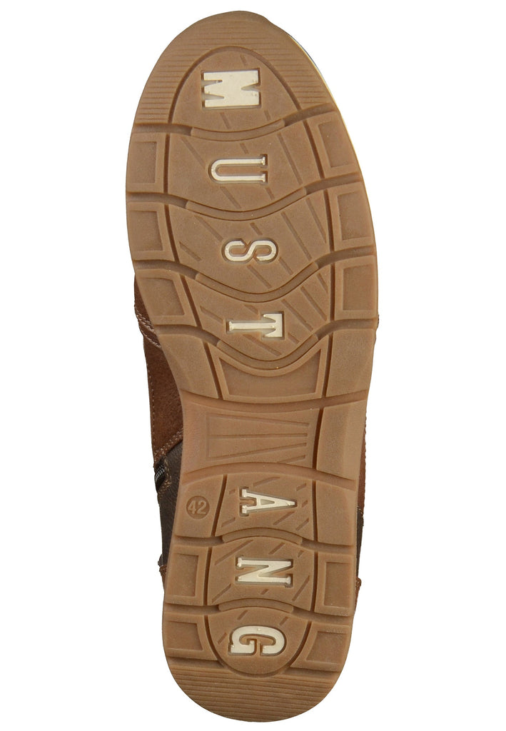 Mustang Stiefelette Lederimitat Braun - surf4shoes
